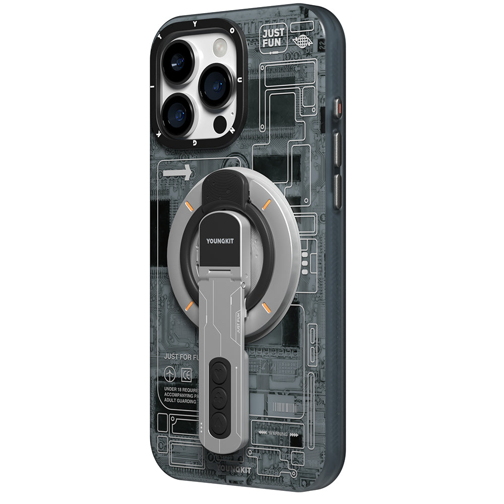 Youngkit Technology Serisi Telefon ve Tabletler için Magnetik Ring Stand Youngkit Technology Serisi Telefon ve Tabletler için Magnetik Ring Stand